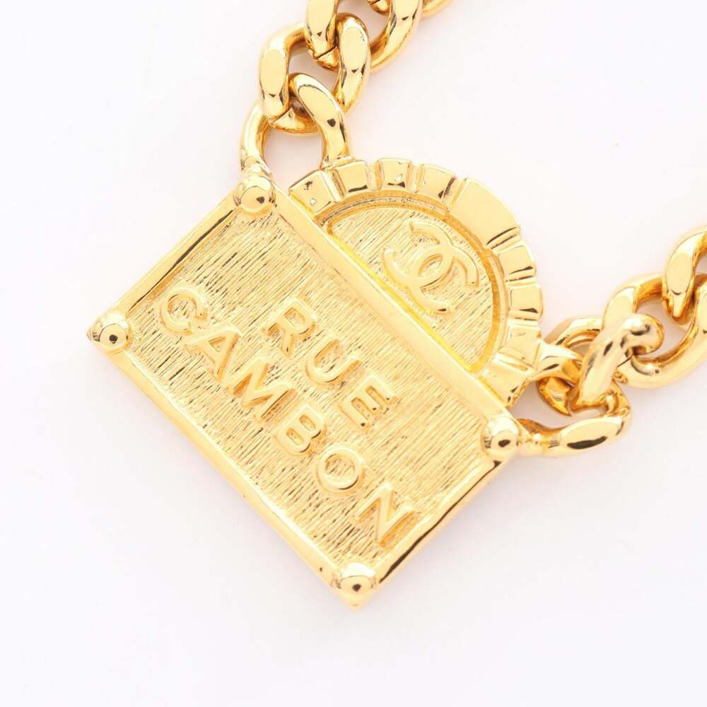 Chanel Pendant Necklace Metal Rue #275997C16B
